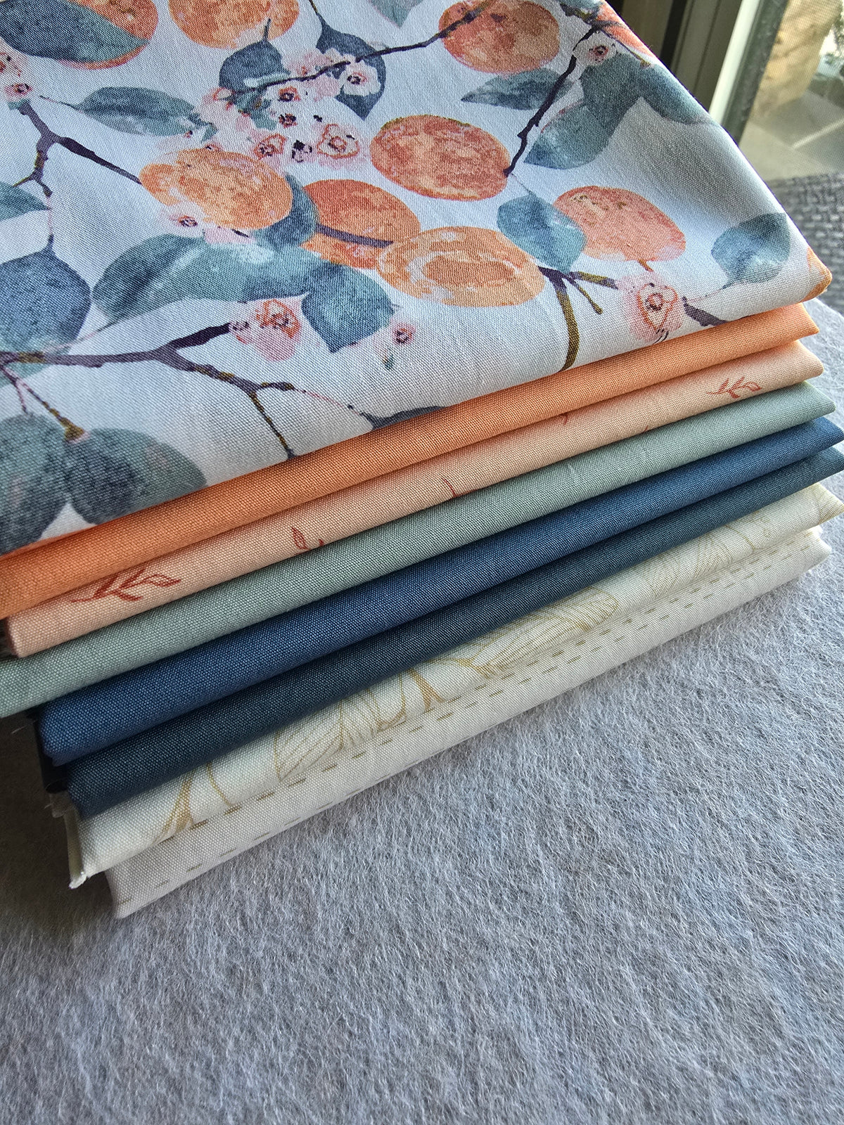 Apricot Summer - Curated Fat Quarter Bundle