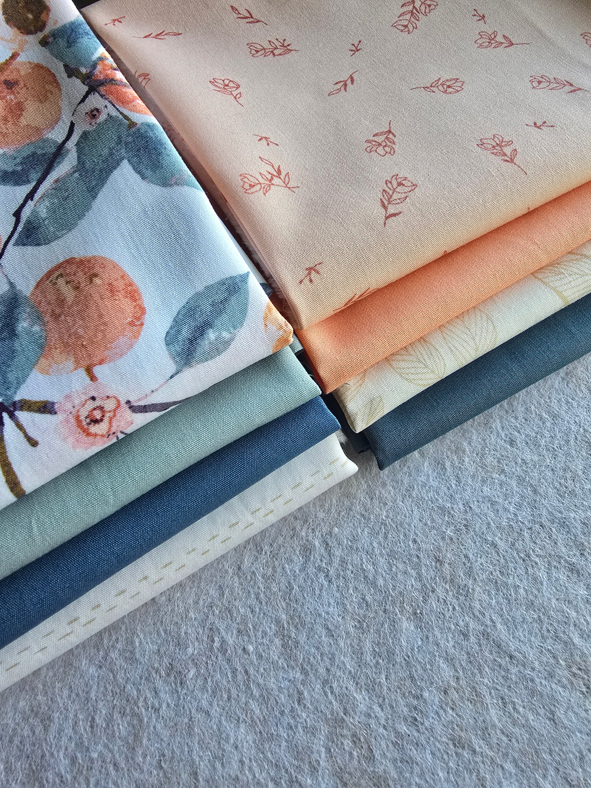 Apricot Summer - Curated Fat Quarter Bundle