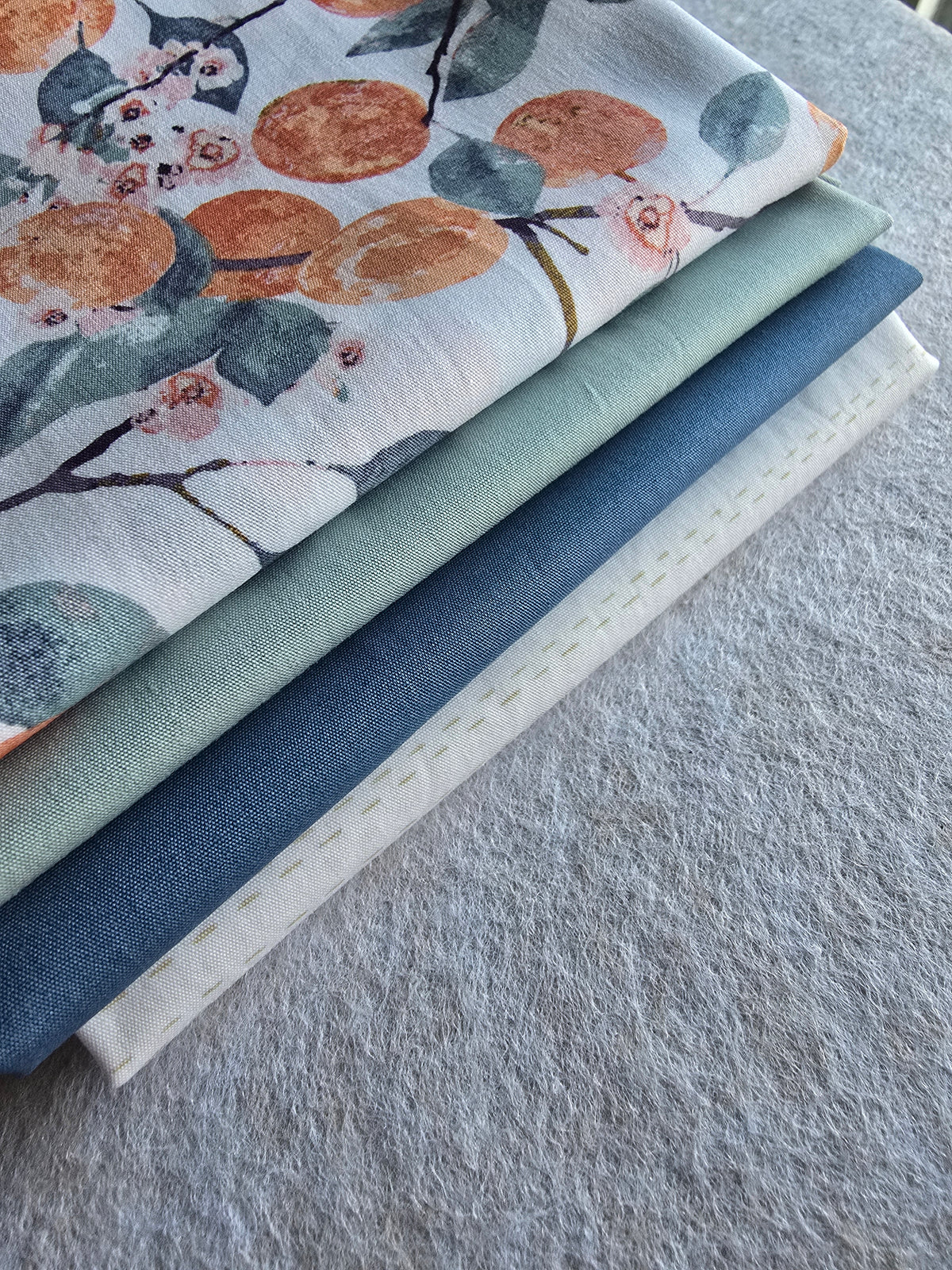 Apricot Summer - Curated Fat Quarter Bundle