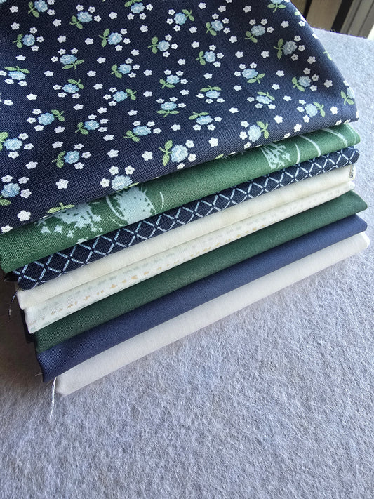 Deep Sea - Curated Fat Quarter Bundle