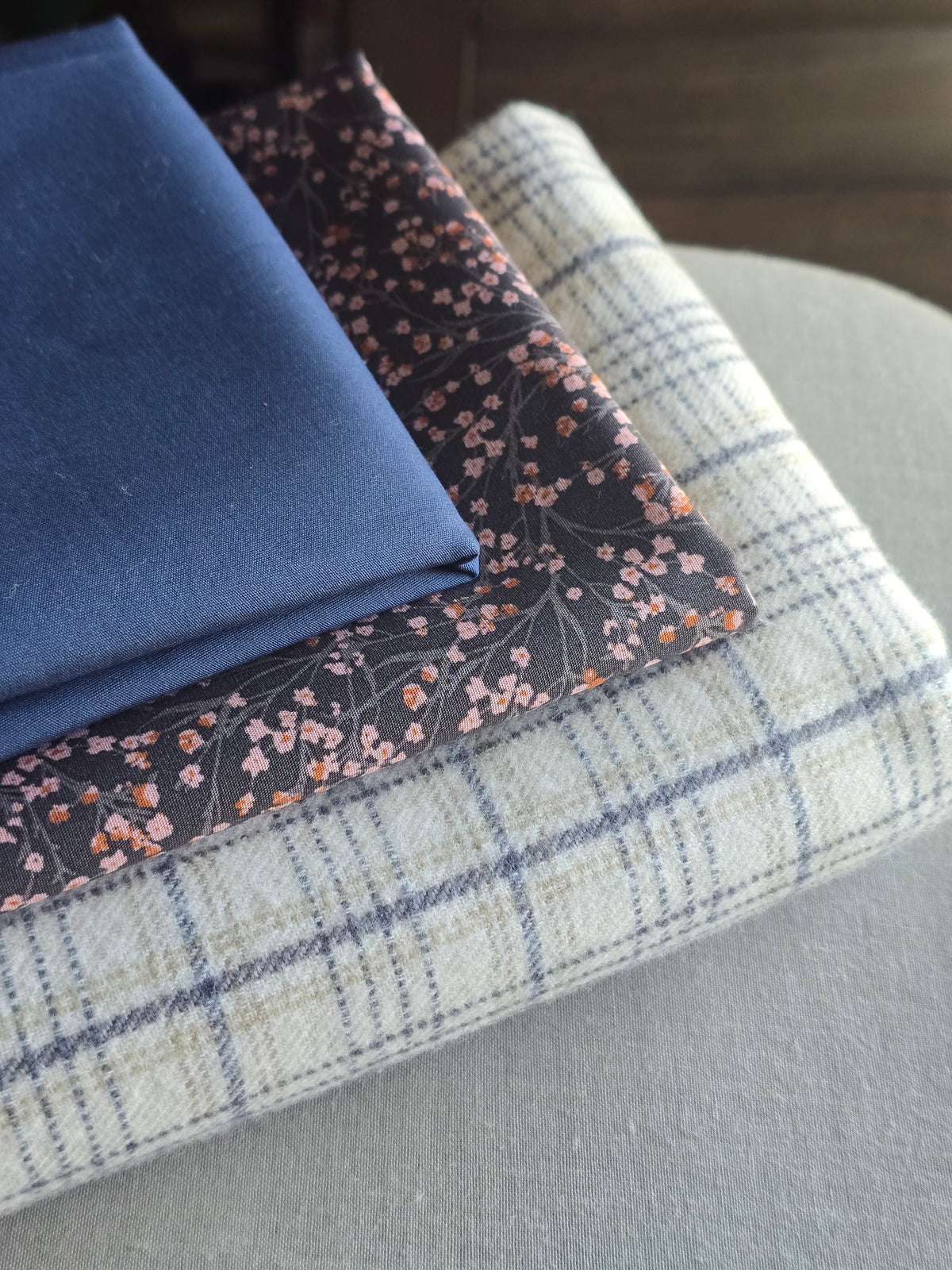 Whole Cloth Baby Quilt Kit- Evening Bloom